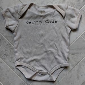 Calvin klein onesie (size 3-6 months)